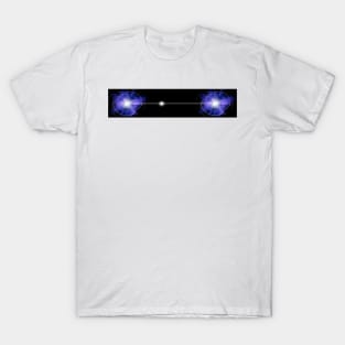 Quantum entanglement, conceptual artwork (C019/6919) T-Shirt